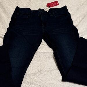 Express Midnight Blue Skinny Jeans